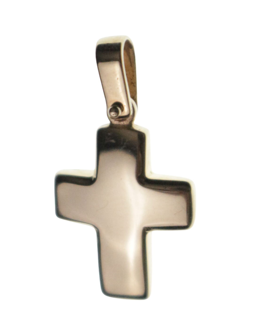 CRUZ ORO 14K CONCAVA
