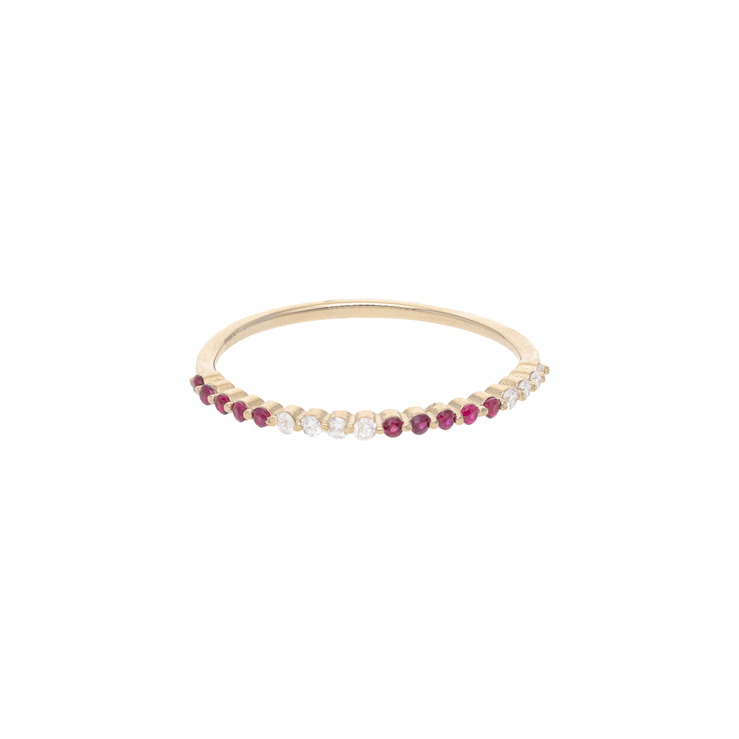 CHURUMBELA ORO 14K RUBI