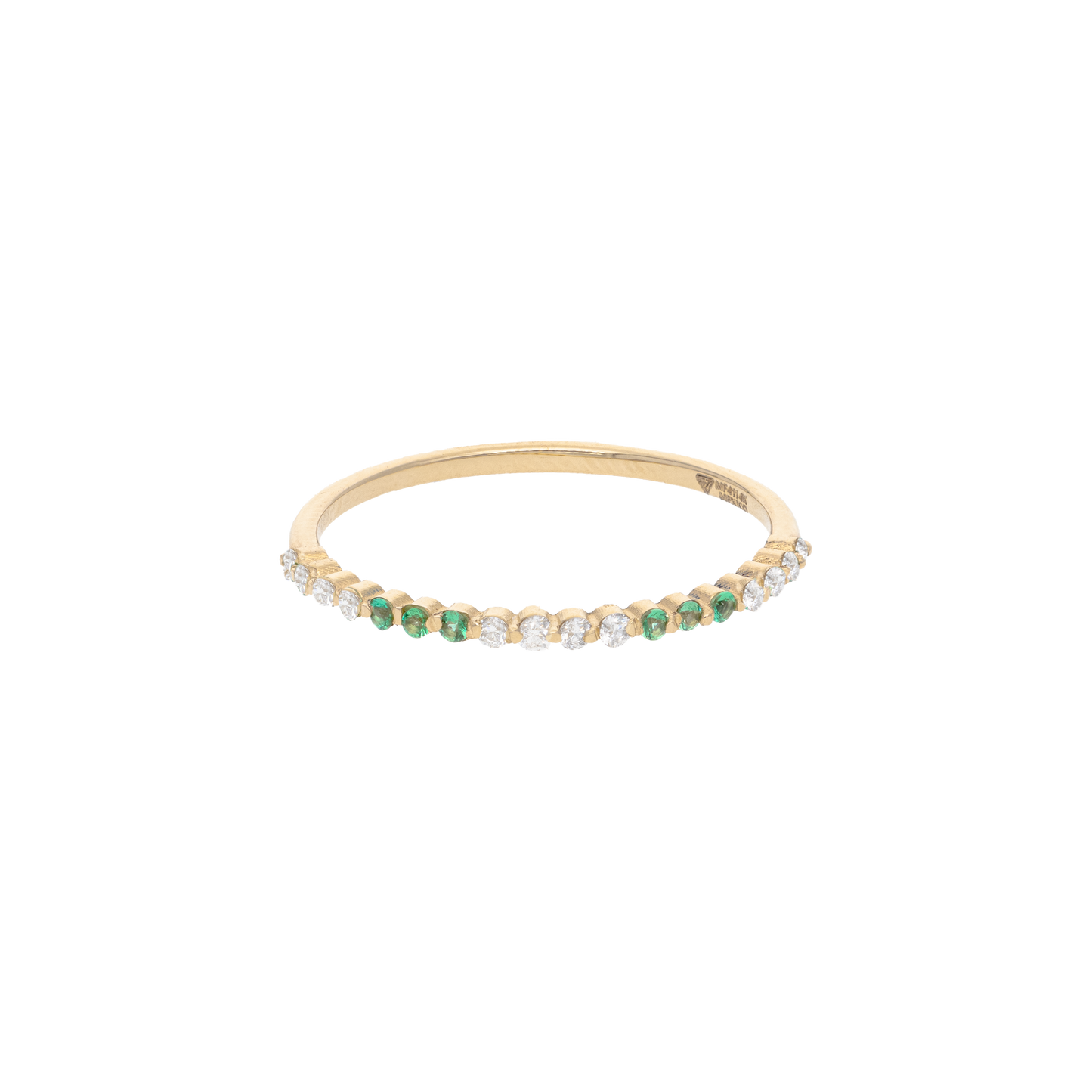 CHURUMBELA 14K ESMERALDAS/ZIRCONIAS