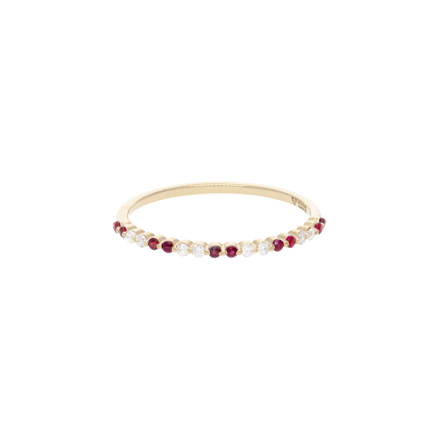 CHURUMBELA 14K RUBI/ZIRCONIA