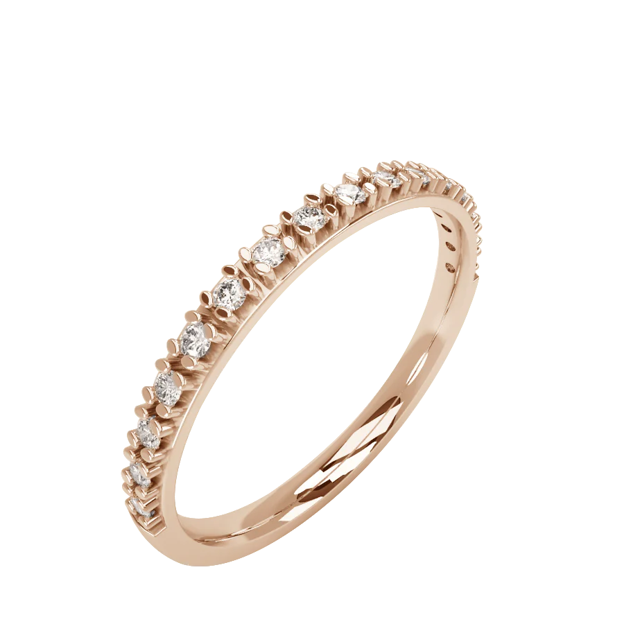 CHURUMBELA ORO 14K FINITA ZIRCONIA
