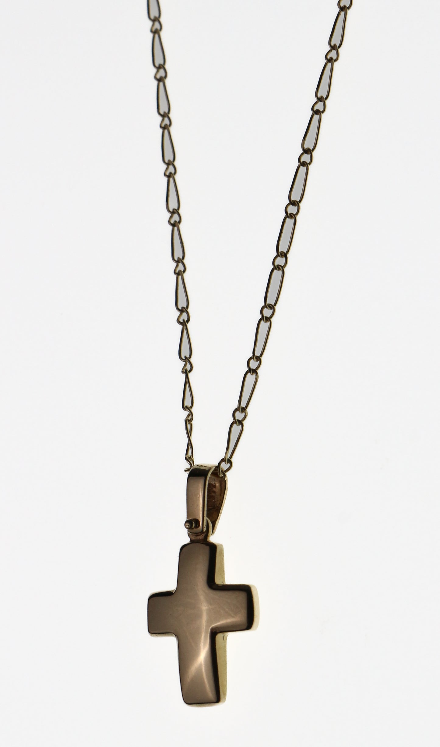 CRUZ ORO 14K CONCAVA