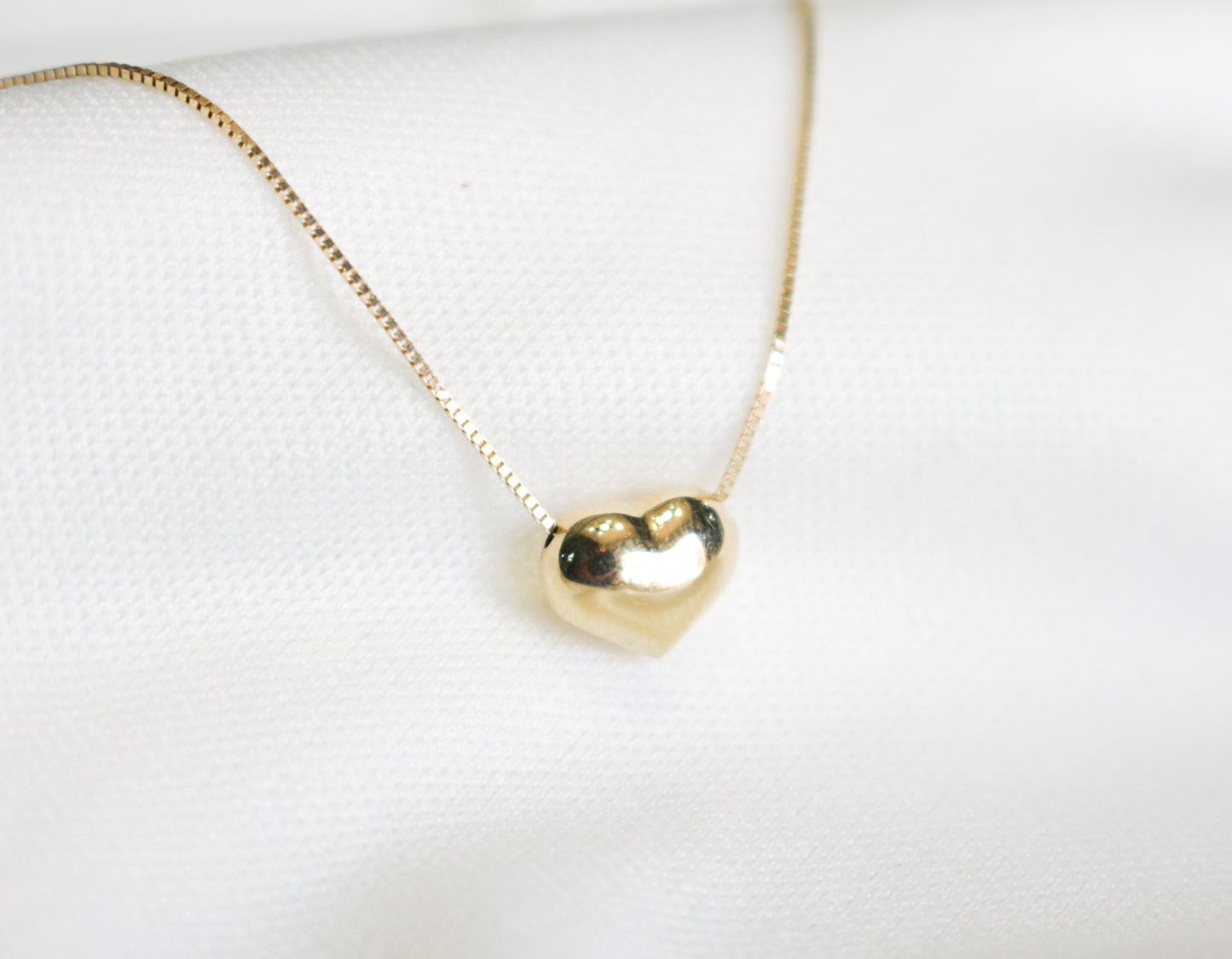 GARGANTILLA ORO 14k CORAZON