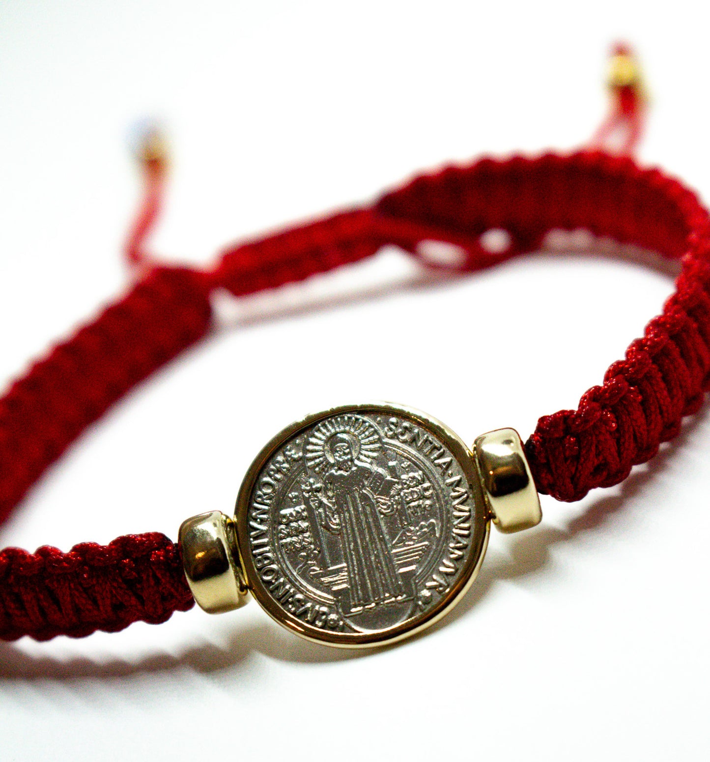 PULSERA SAN BENITO PLATA/14k ORO