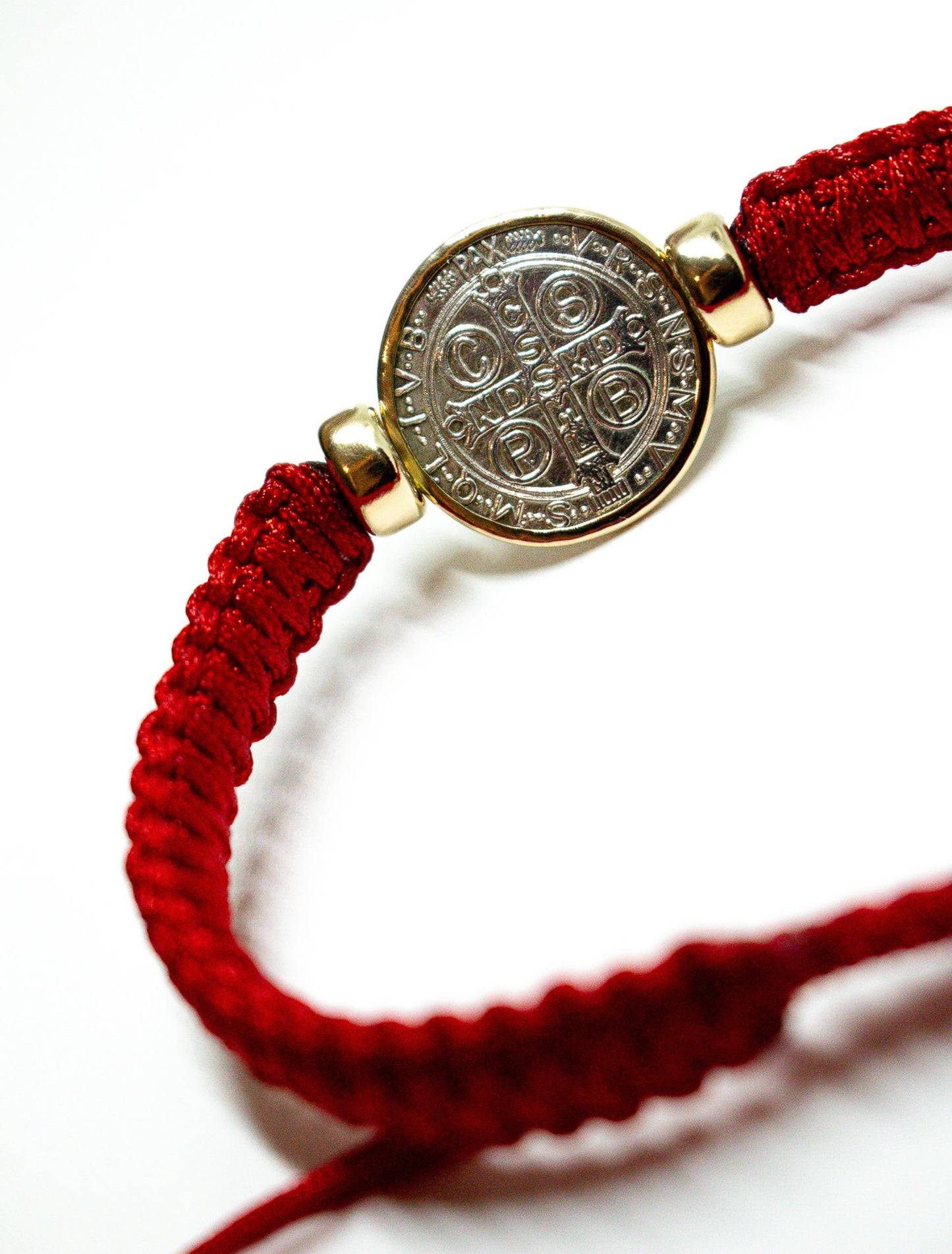 PULSERA SAN BENITO PLATA/14k ORO