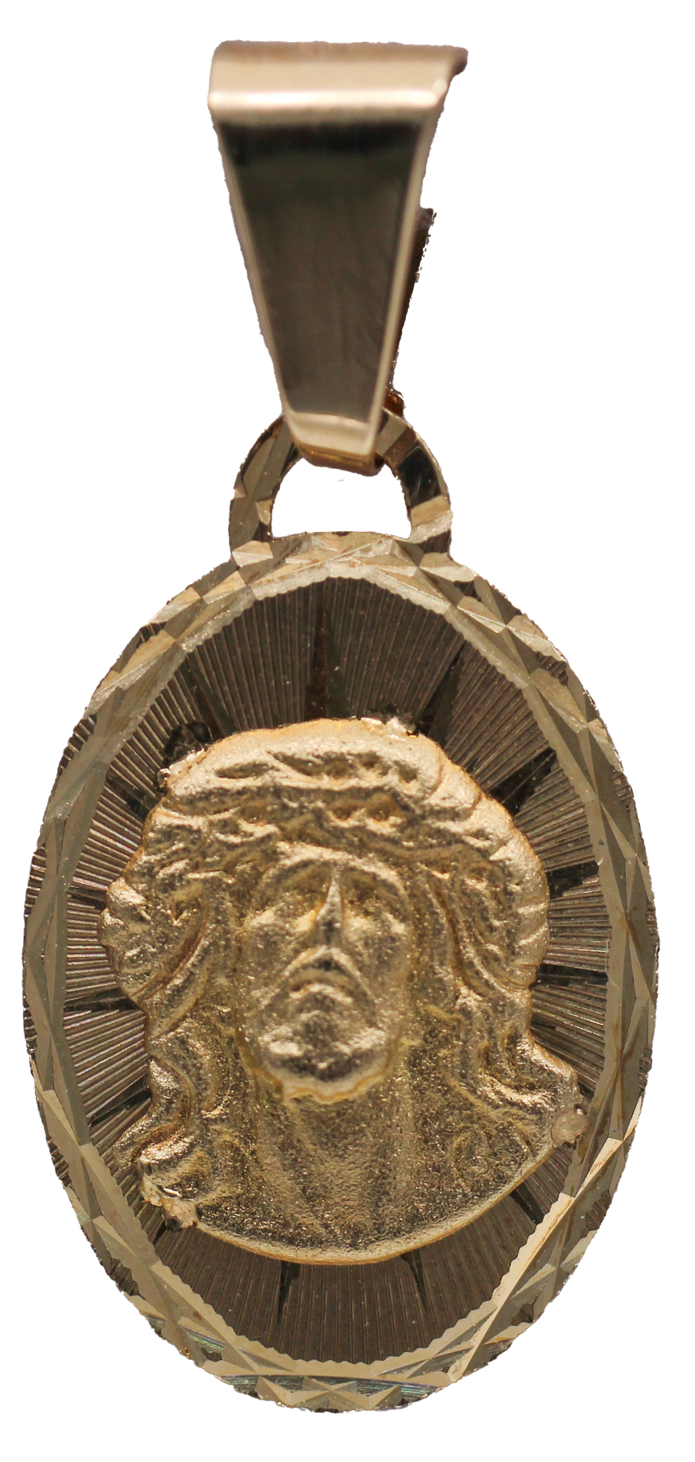 MEDALLA DIVINO ROSTRO ORO 10-14K