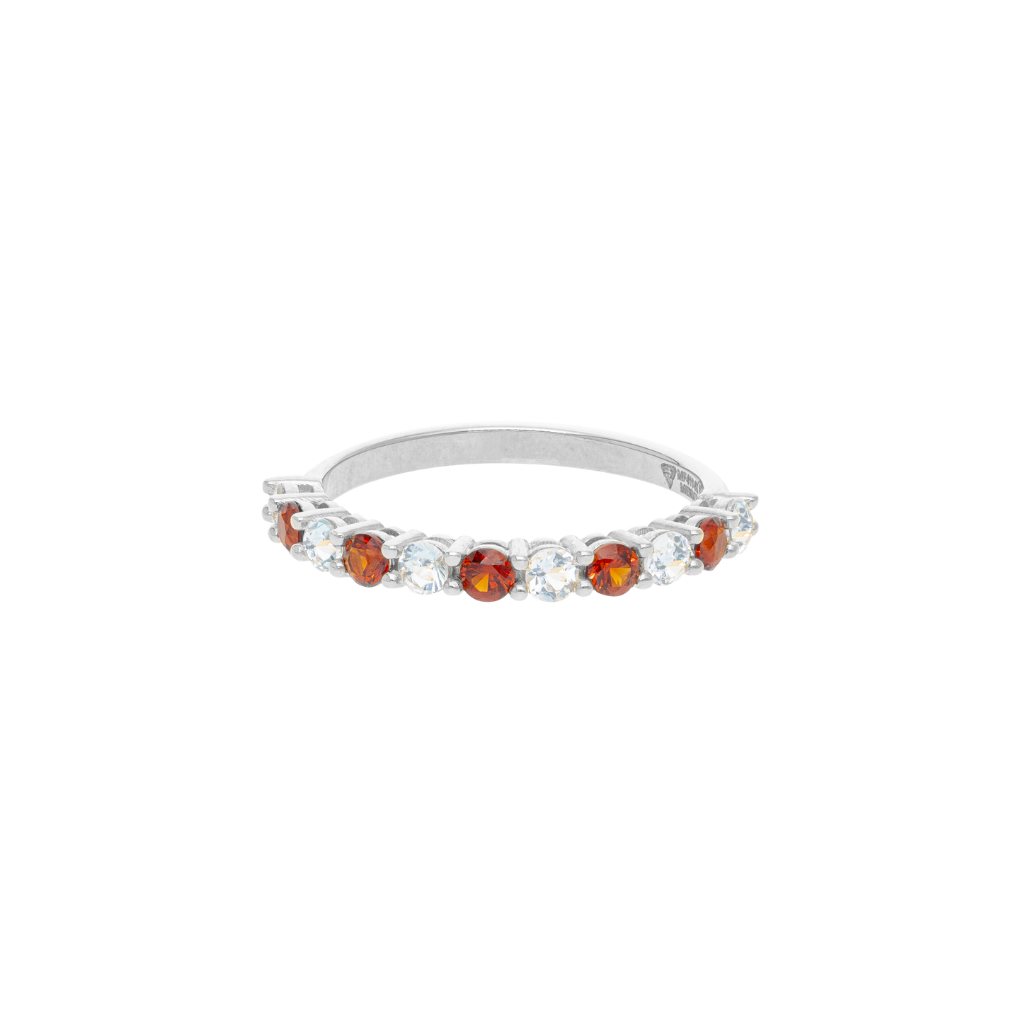 CHURUMBELA ORO 14K GRANATE ZIRCONIA