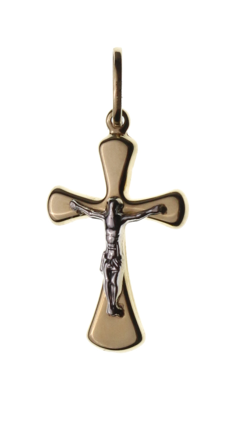 CRISTO ORO BICOLOR 10K