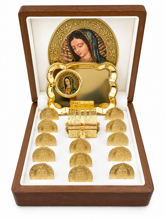 Arras Matrimoniales en Chapa de Oro con Estuche