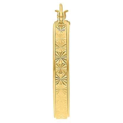 Arracadas de Oro 10k con Diseño Elegante