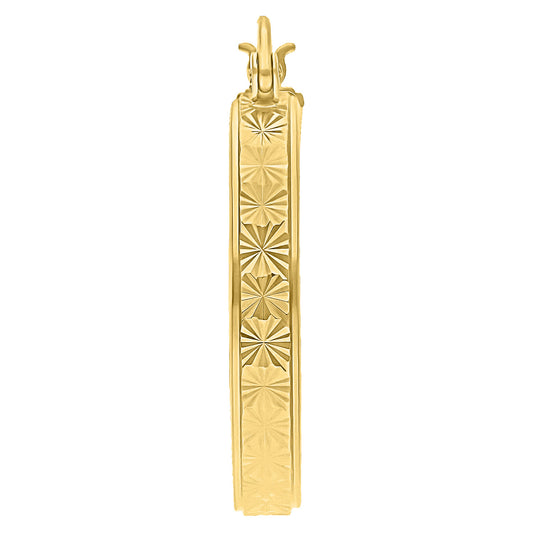 Arracadas de Oro 10k con Diseño Elegante
