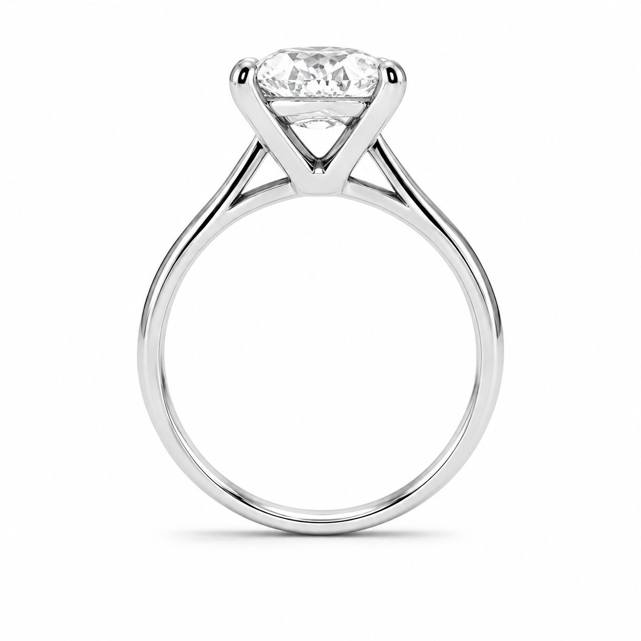 Solitario Corte Redondo de 1.5ct en Oro 14k