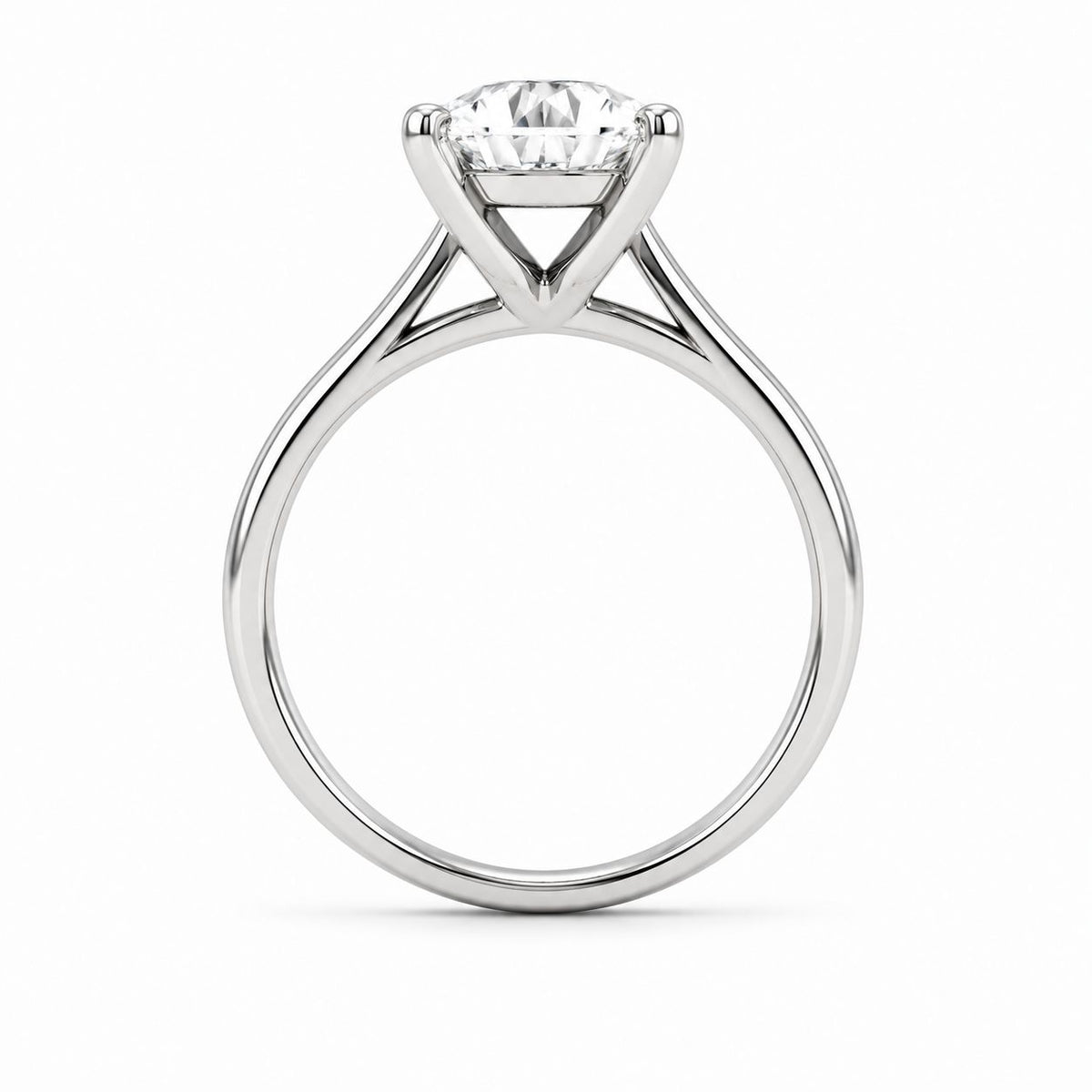Solitario Oro 14k Circonia Corte Cushion