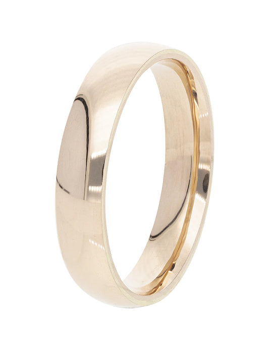 ARGOLLA ORO ROSA 14K 1/2 CAÑA.
