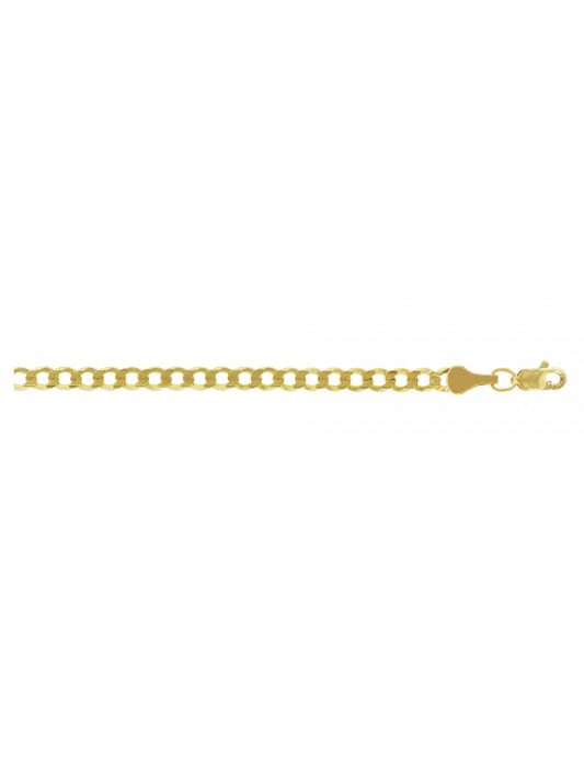 Cadena Estilo Cubana En Oro de 10k y 14k