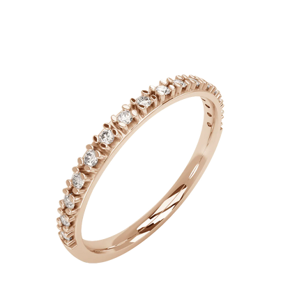 CHURUMBELA ORO 14K FINITA ZIRCONIA