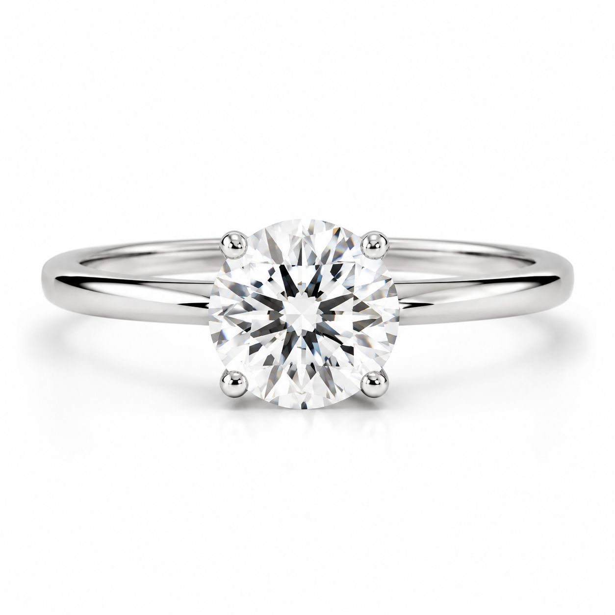 Anillo en Oro 14k con Diamante Lab Grown de .50ct