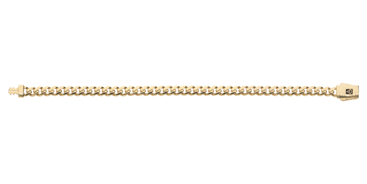 Pulsera Cubana en Oro 10k y 14k