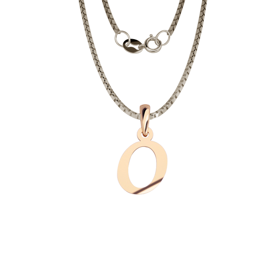 INICIAL ORO 14K LETRA "O"