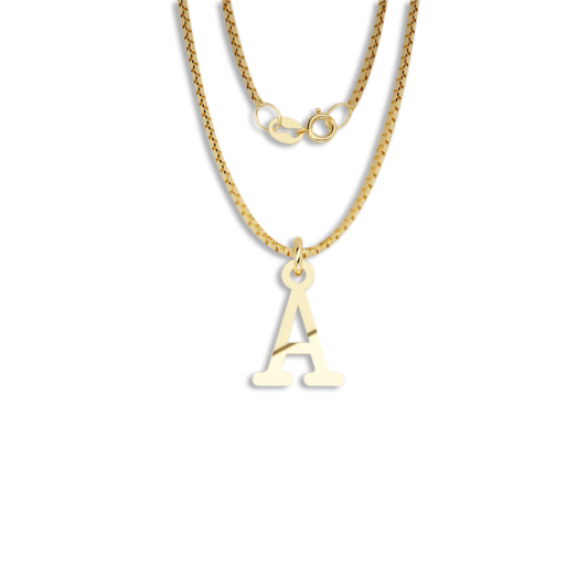 INICIAL ORO 14K LETRA "A"