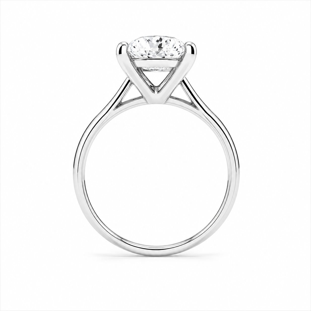 Solitario Corte Oval de 1ct en Oro 14k