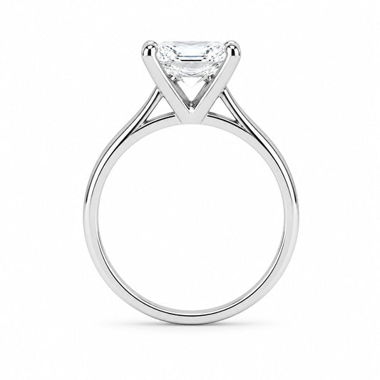 Solitario Corte Princesa de 1ct en Oro de 14k