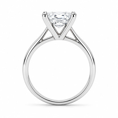 Solitario 14k Circonia Corte Ovalado